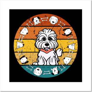 Maltipoo dog cute puppy friend Posters and Art